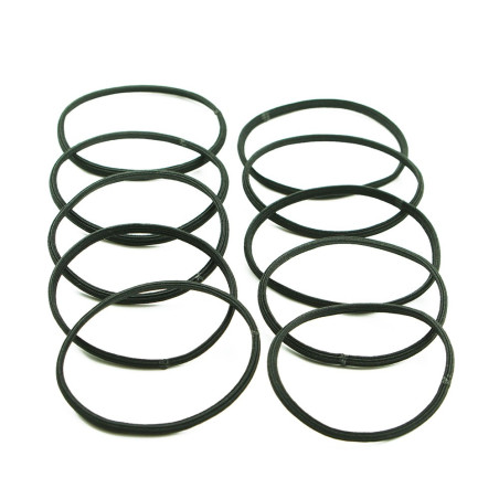 Hårsnoddar tunn nylon 10-pack