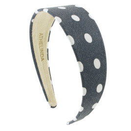 Diadem denim storprickig