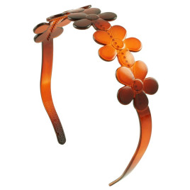Plastdiadem blommor