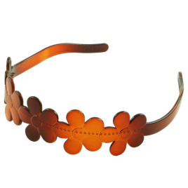 Plastdiadem blommor