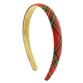 Diadem sneda skotskrutor smal