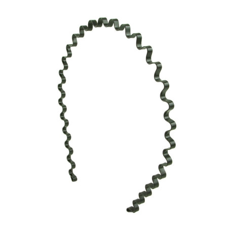 Diadem vågformat metall