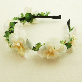 Diadem konstgjord magnolia