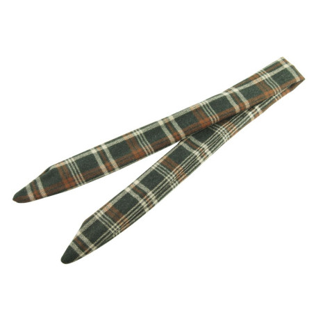 Bandana mörkgråa skotskrutor