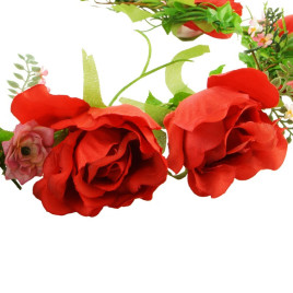 Hårkrans rosor