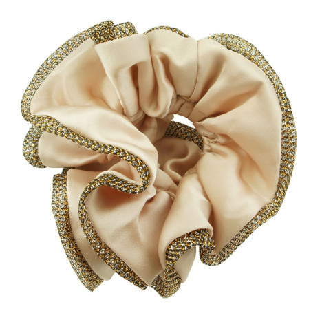 Scrunchies glittrig bård