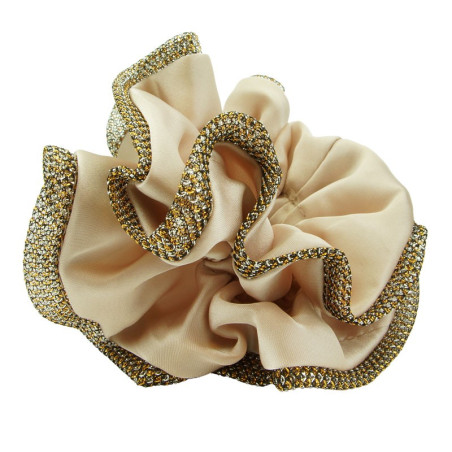 Scrunchies glittrig bård
