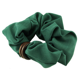 Scrunchie enfärgad med träring
