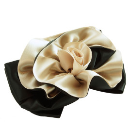 Hårspänne black rose