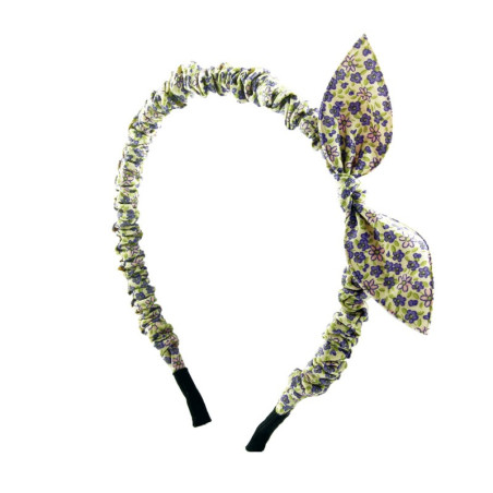 Diadem blommotiv med knut