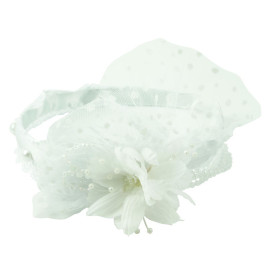 Barndiadem blomma med slöja