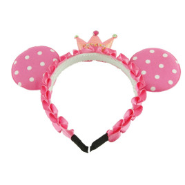 Diadem Mickey öron med krona
