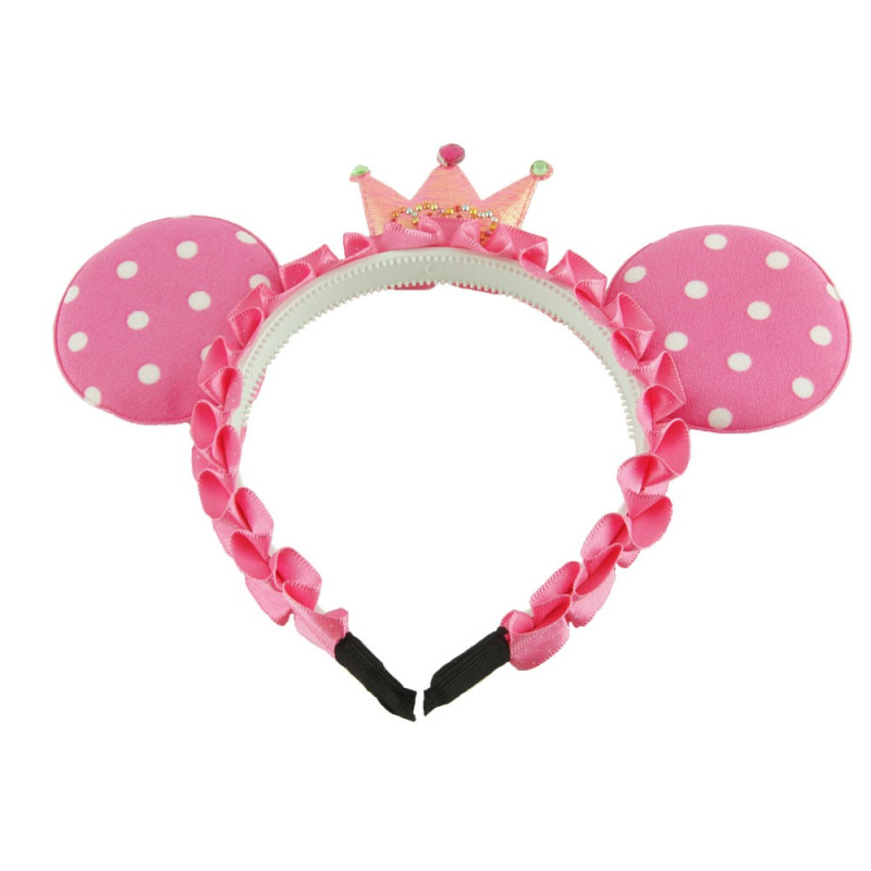 Diadem Mickey öron med krona