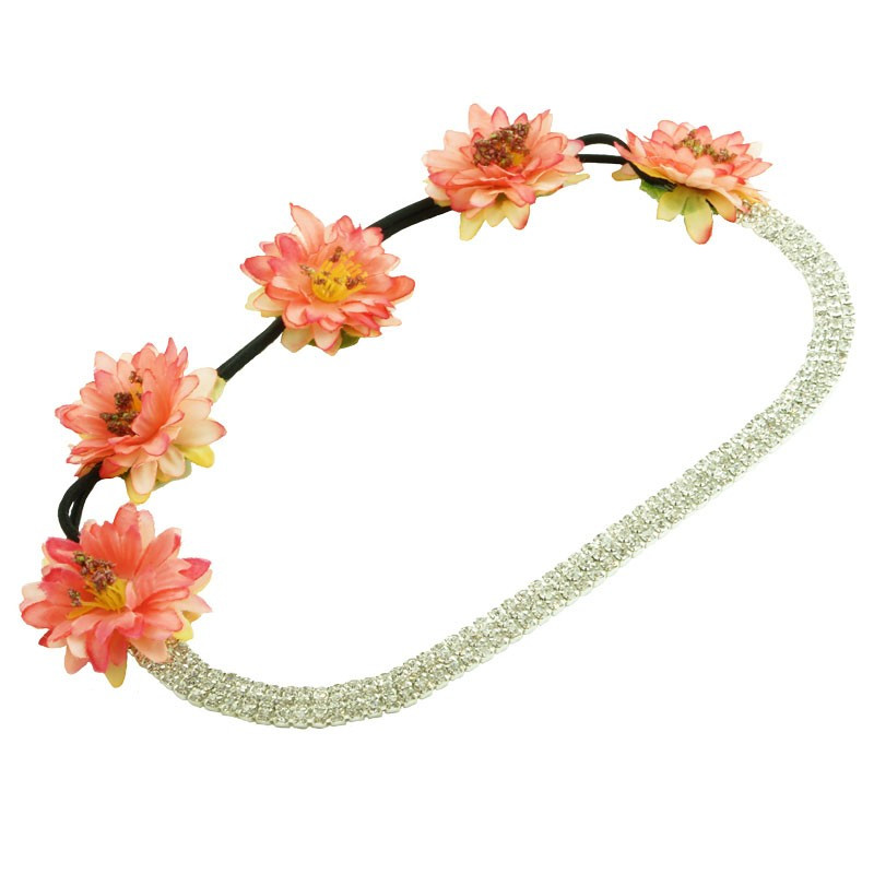 Hårband blommor eller strass Hårband blommor eller strass