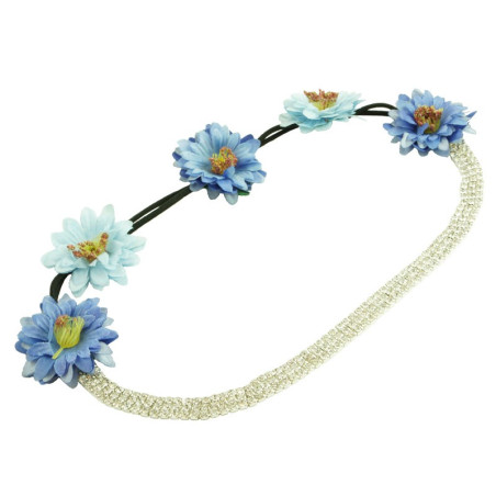 Hårband blommor eller strass