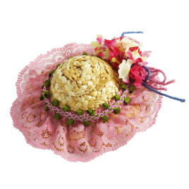 Hårklämma sommarhatt Eva