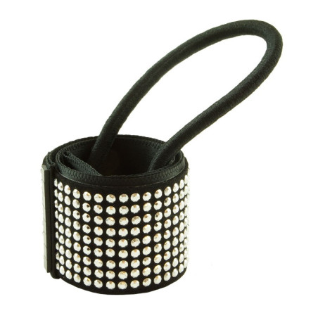 Hair cuff silvriga nitar
