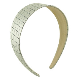 Diadem med rombmönster