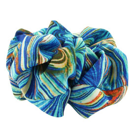 Scrunchies flerfärgade streck