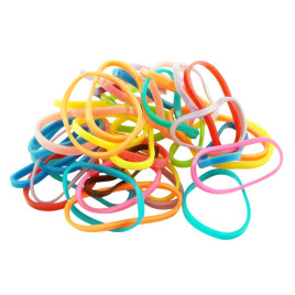 Gummisnoddar originalfärger 30-pack Small