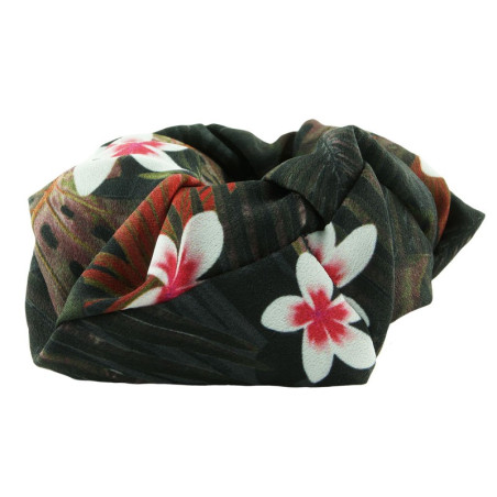 Scrunchie vilda orkidéer