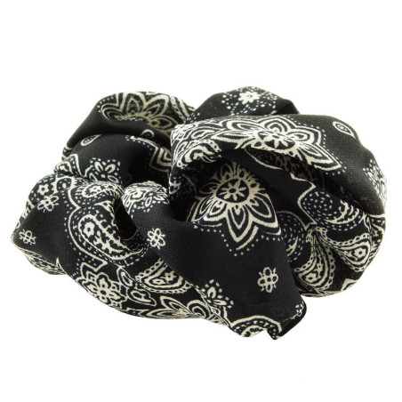 Scrunchie enfärgat blomschabloner