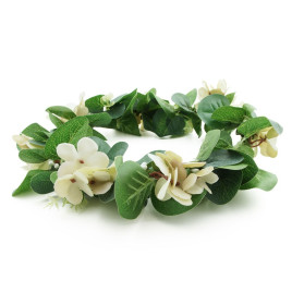 Hårkrans perenner med blad