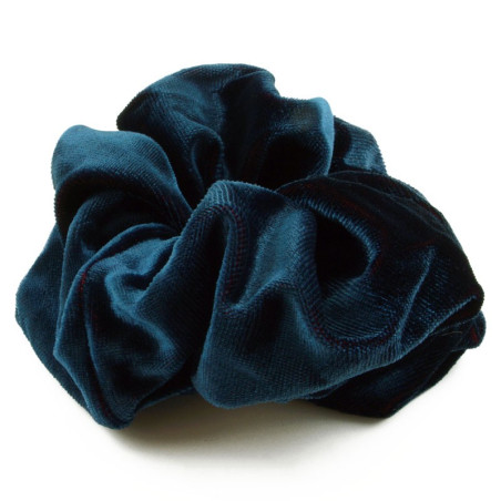 Scrunchie velour röd nyans
