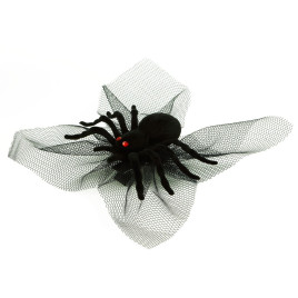 Halloween svart spindel