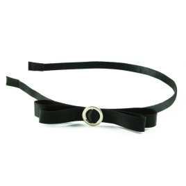 Diadem Black Ribbon
