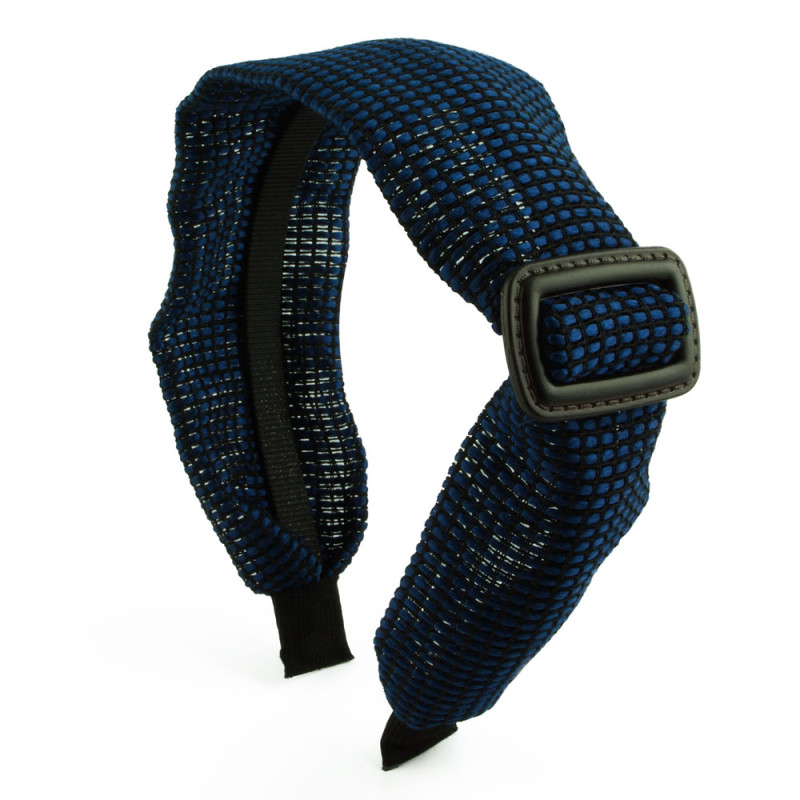 Diadem med spänne blue weave Diadem med spänne blue weave