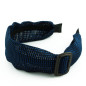 Diadem med spänne blue weave Diadem med spänne blue weave