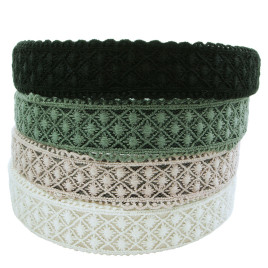 Diadem broderade diamanter