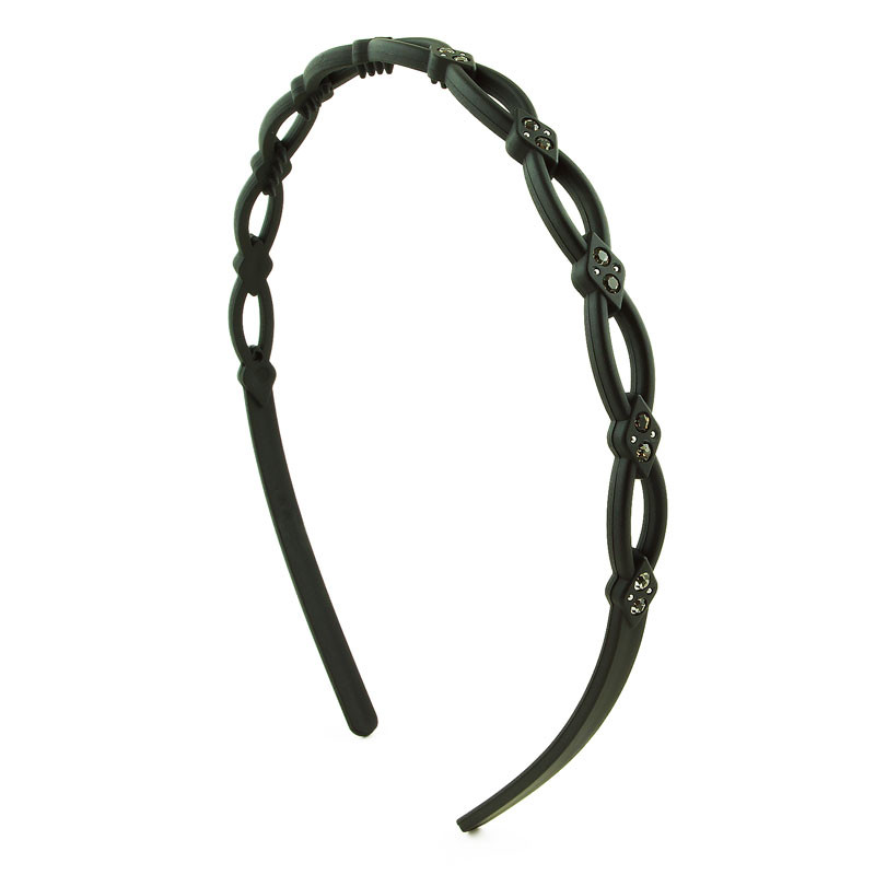 Diadem små ovaler med strass Diadem små ovaler med strass