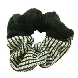 Scrunchies tvådelat med fiskbensväv