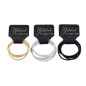Hårsnoddar glitter 5-pack