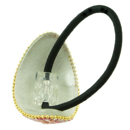 Hair cuff braclet grovstickat